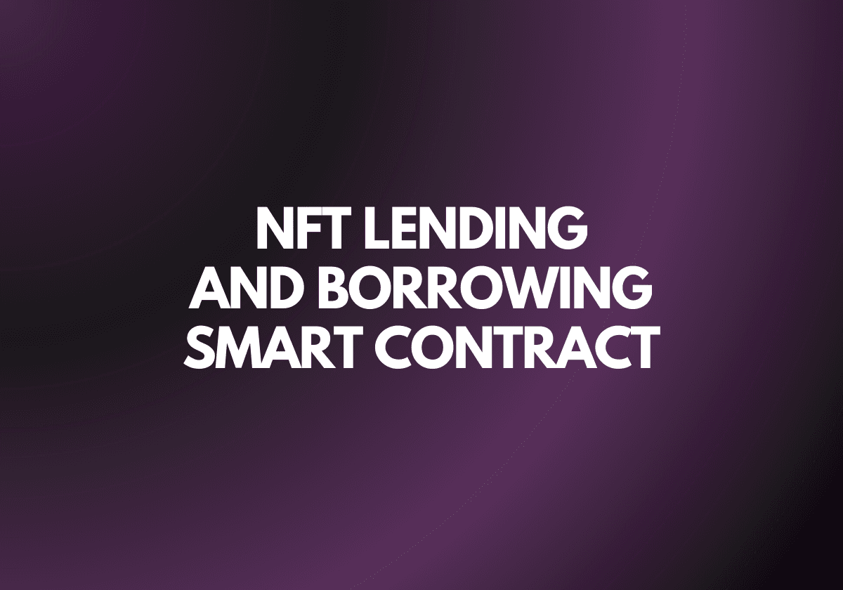 NFT Lending Dapp Contract by Vandit Shah - Blockchain Project